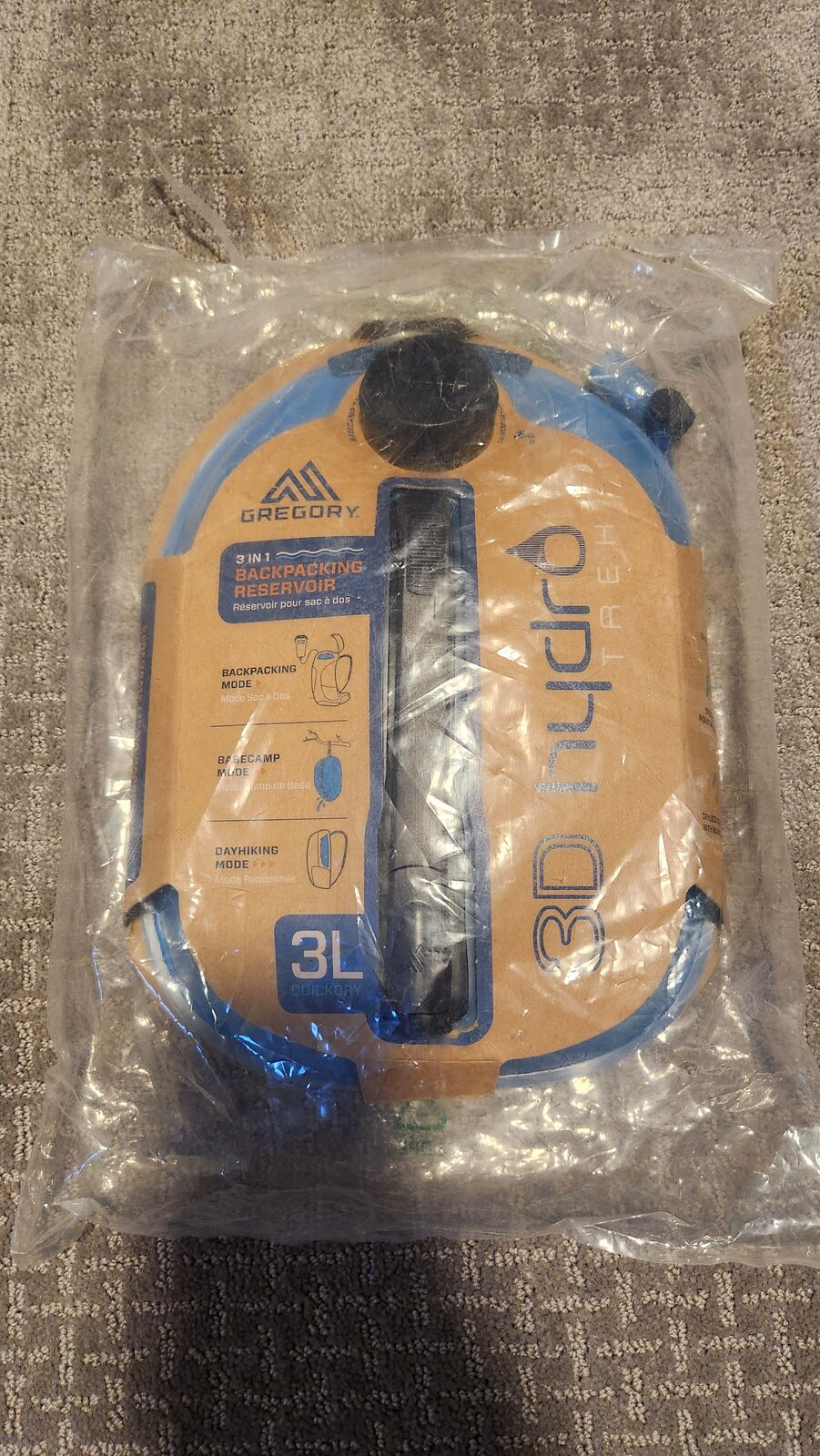 Gregory 3D hydro Trek Reservoir