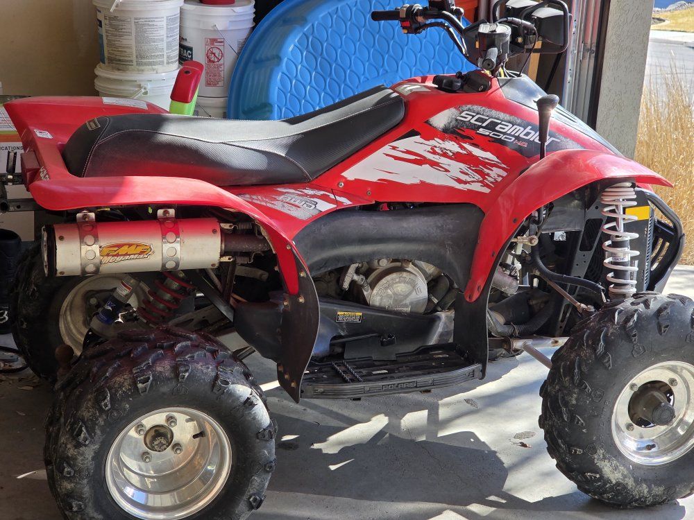 2008 500 Polaris scrambler