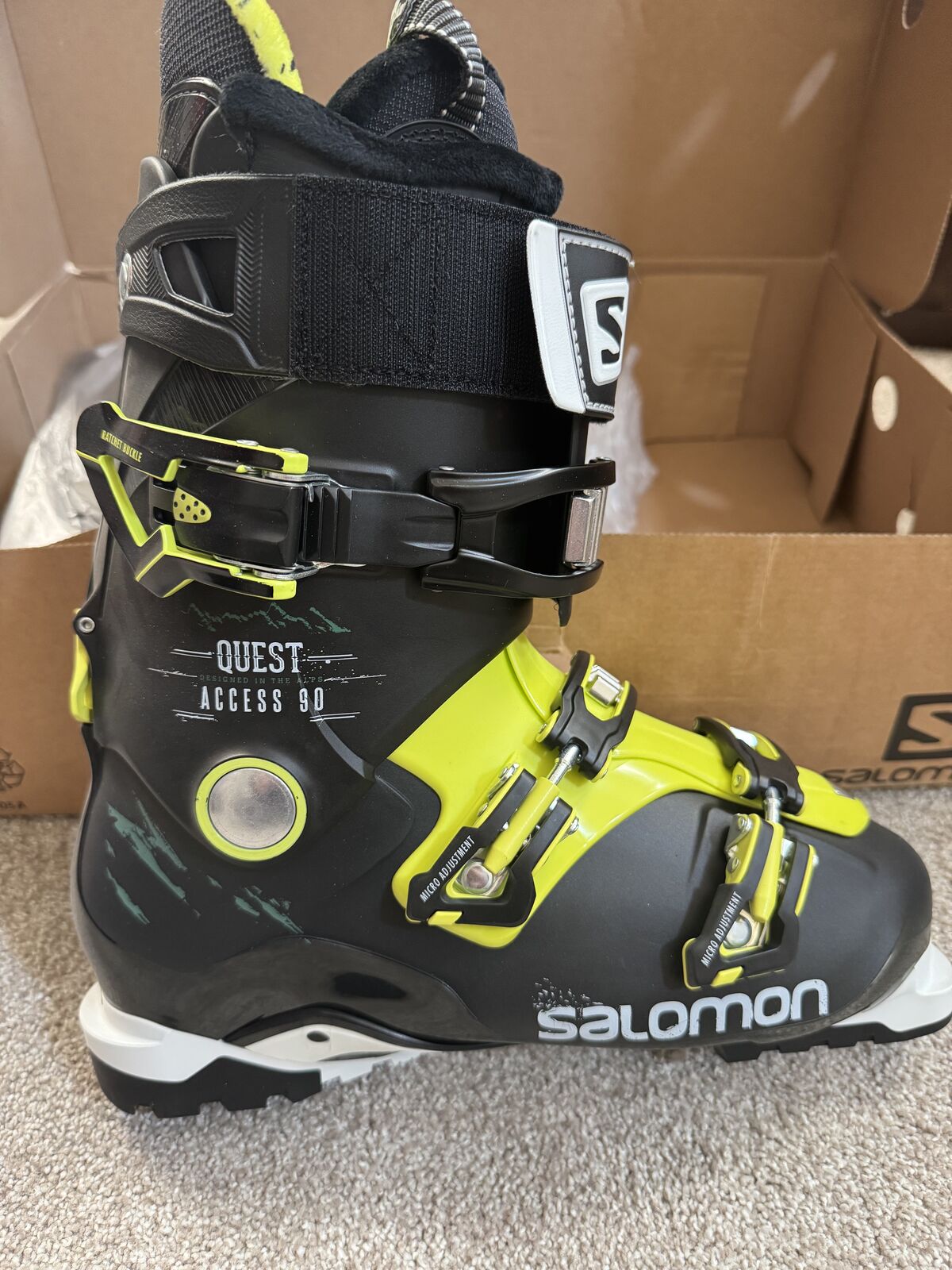Salomon Quest Access 90 Ski Boots – Brand New