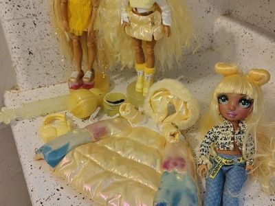 MGA dolls Luna winter summer with accessories and clothing