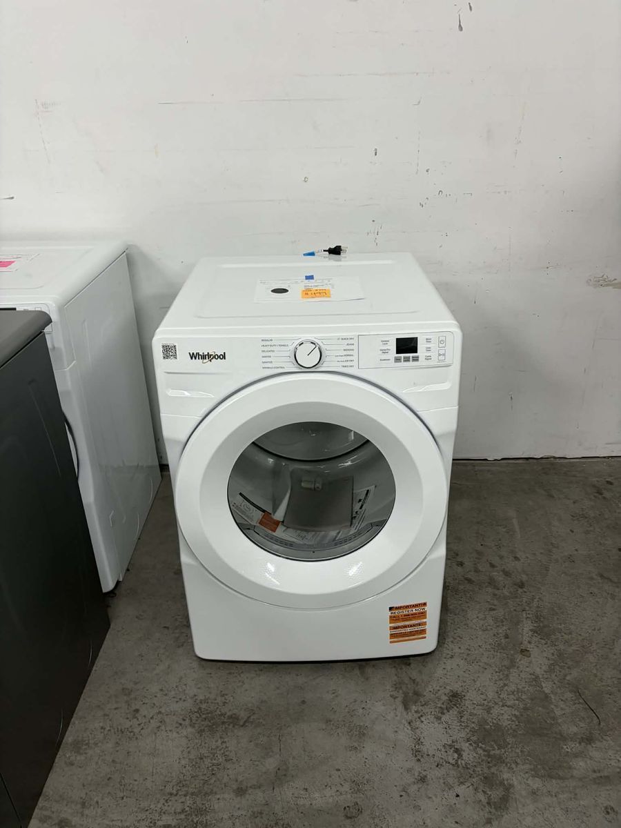 NEW WHIRLPOOL GAS FRONT LOAD STACKABLE DRYER