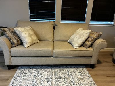 Beautiful couch and love seat