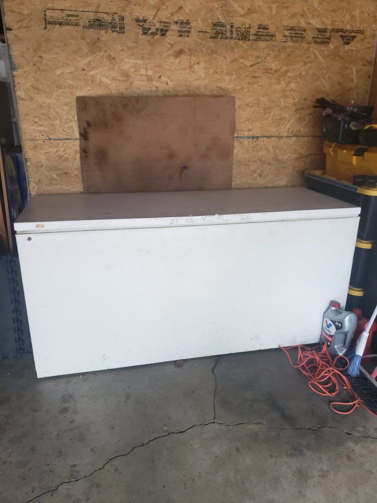 Freezer Extra Large. 6ft wide, 3ft tall, 2.5ft front to back. $220.