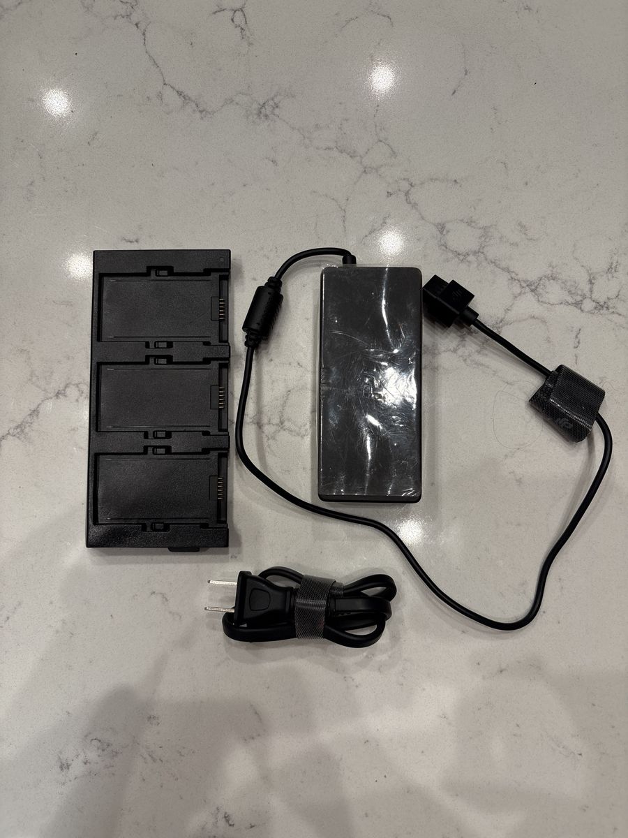 DJI Drone Battery Charging Hub with Power Adapter and AC Cable