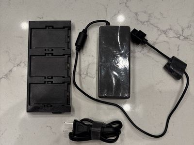 DJI Drone Battery Charging Hub with Power Adapter and AC Cable