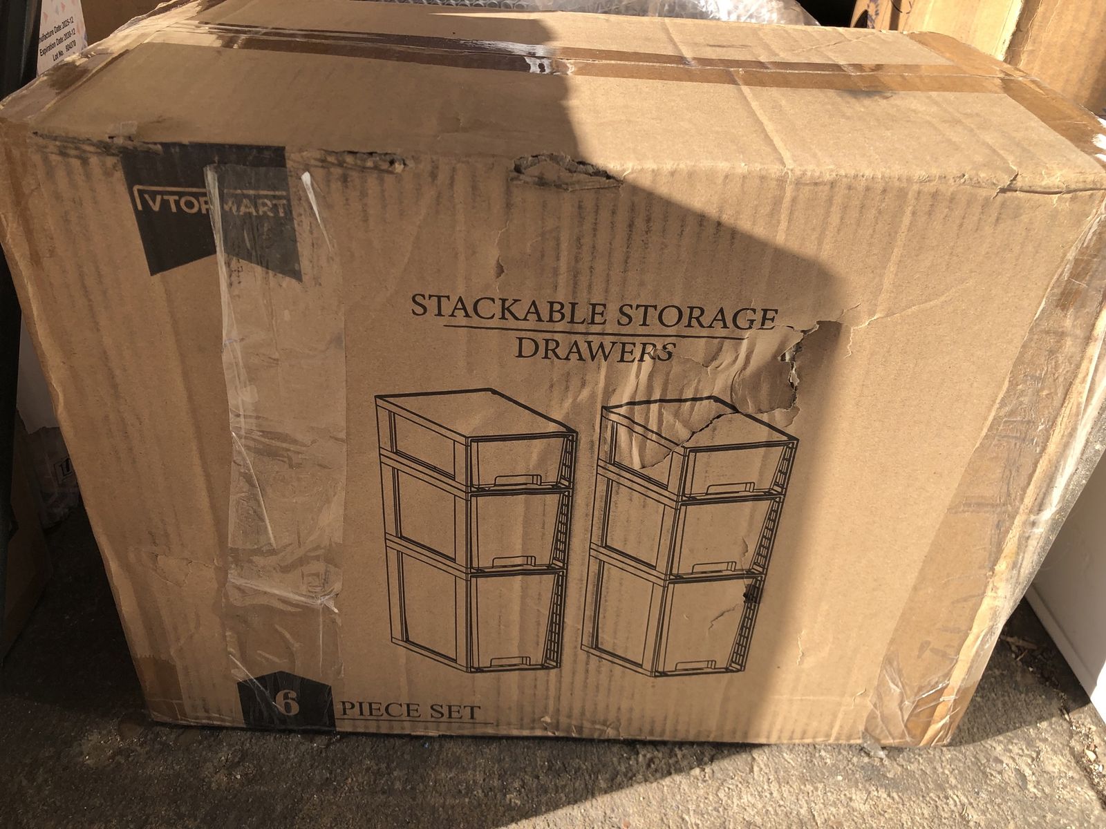 Clear Stackable Storage Containers