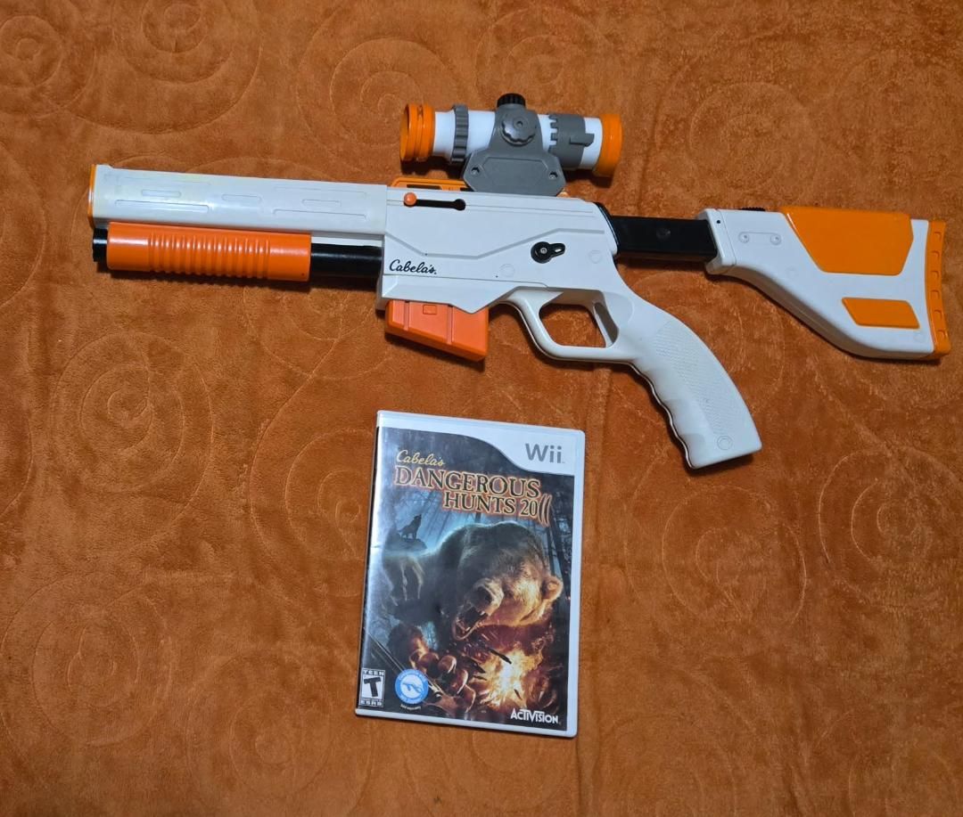 Cabela's Dangerous Hunts 2011 with Top Shot Elite for Nintendo Wii! trades considered!