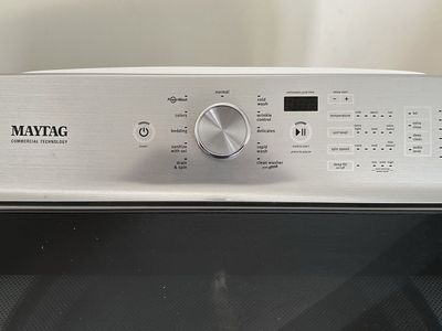 Maytag Commercial Technology White Top Load Washing Machine w/ PowerWash & Sanitize Cycles