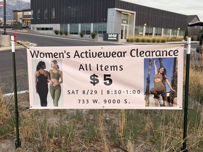 Women's Activewear Clearance - Leggings and Tops