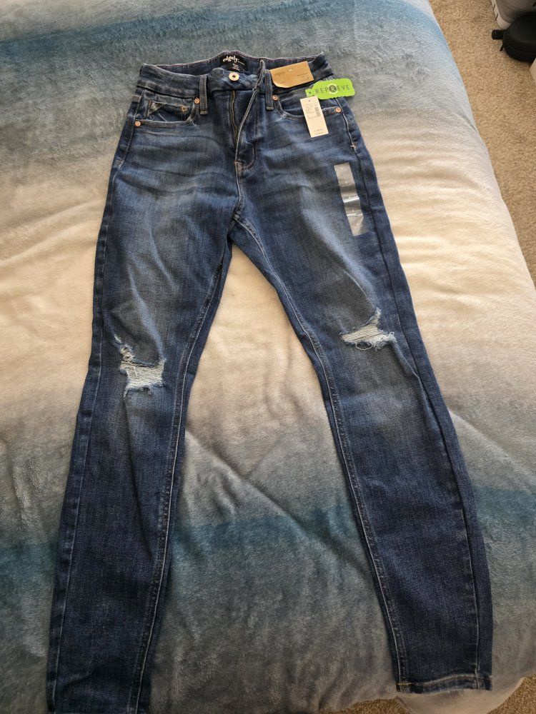 Maurices Edgely Super Skinny High Rise Jeans Size 6 Regular NWT