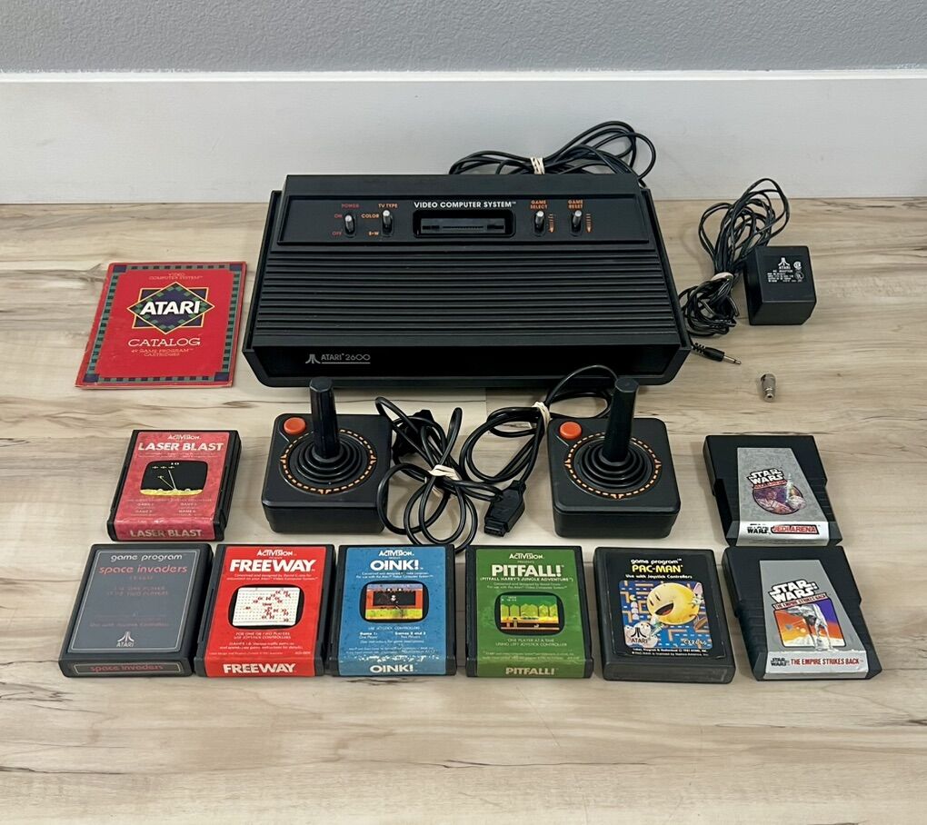 Atari 2600 Vader Edition Bundle - Works