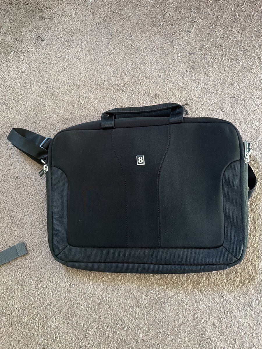 Black Laptop Briefcase Shoulder Bag