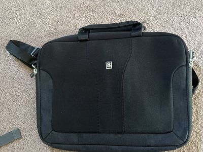 Black Laptop Briefcase Shoulder Bag