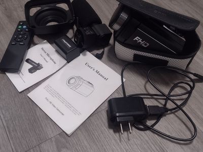 Full HD Video Camcorder & Accessories