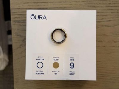 Oura Ring Gen 3 Horizon Gold Size 9