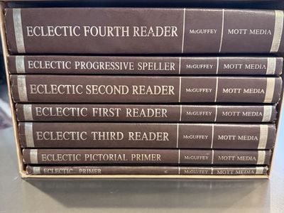 McGuffey Eclectic Readers Mott Media - Complete Set of 7 Books, Primer to Fourth Reader - Homeschool Curriculum