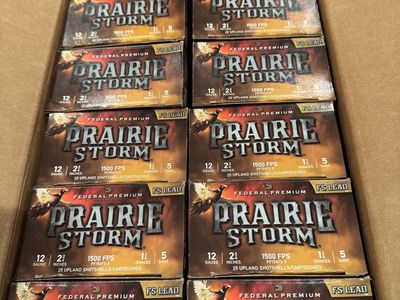 Federal Premium Prairie Storm 12ga Shotgun Shells
