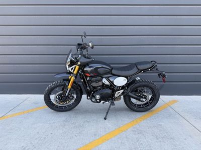 2026 Triumph Scrambler 400 XC Storm Grey