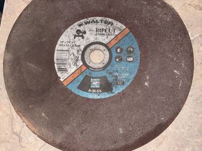 Walter Ripcut Stainless Cut-Off Wheel 14" x 1/8" x 1" A-36-SS