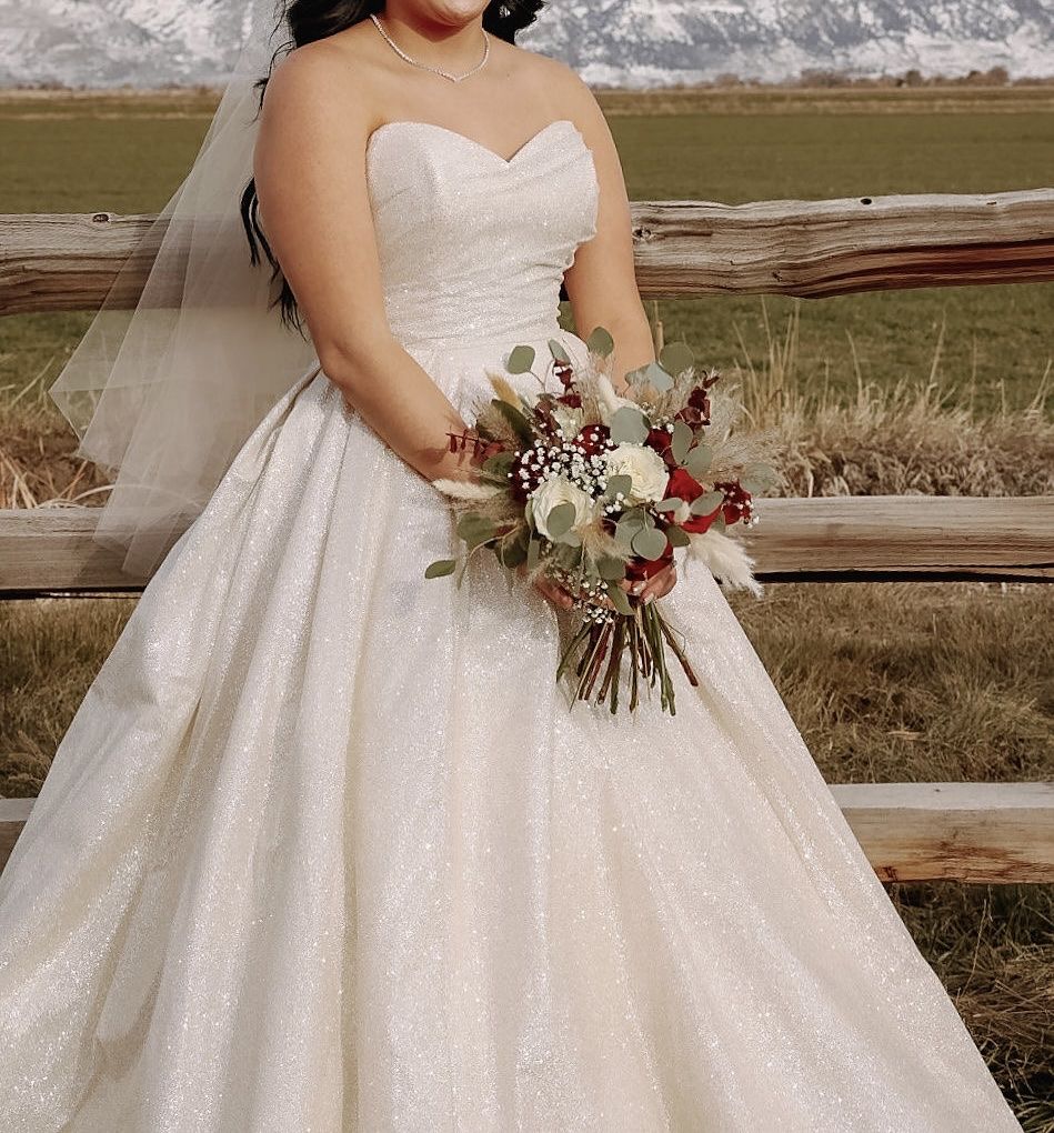 Sparkly Wedding Dress