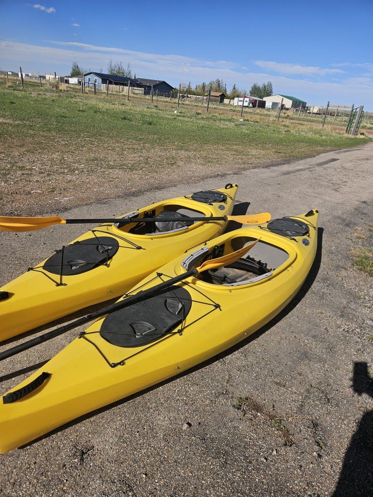 2 pelican equinox 10ft kayaks