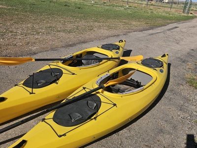2 pelican equinox 10ft kayaks