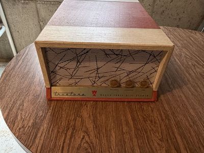 Vintage 1959 Truetone Bassofonic Hi-Fi Stereo Record Player – Complete w/ Speakers $200 cash/venmo in Provo