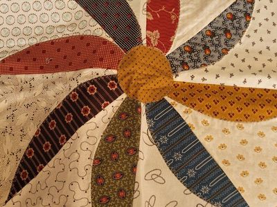 Black Eyed Susan quilt kit from Corn Wagon 2019