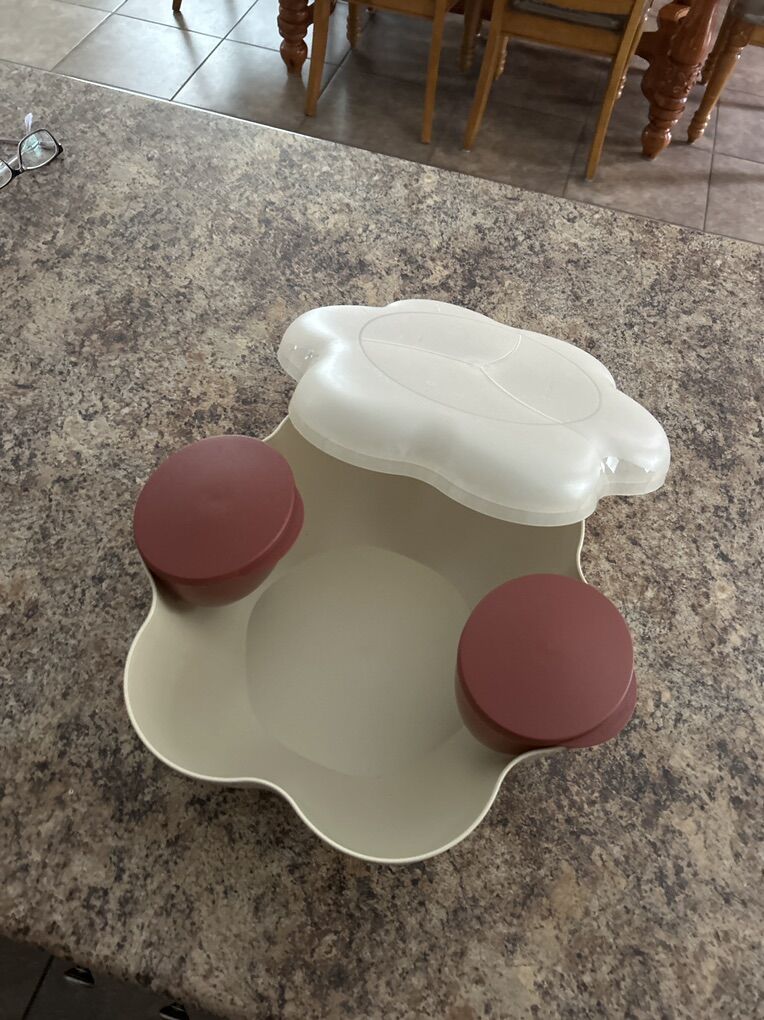TUPPERWARE Chip And Dip Set