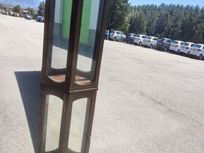 corner curio cabinet with glass doors