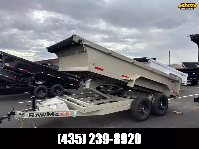 2026 RawMaxx 7X14 14K PKX Dump Trailer