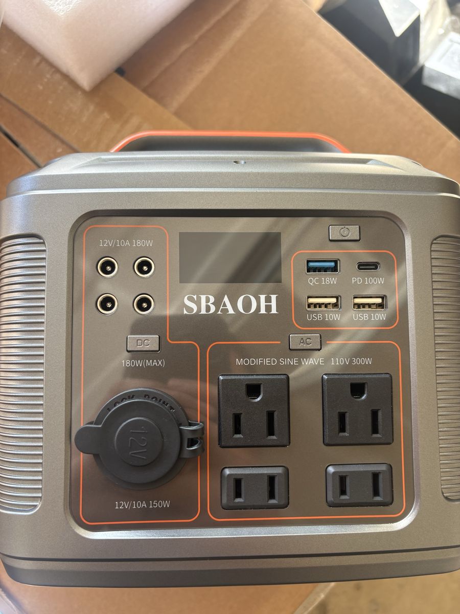 300W Power Battery Station, 296Wh 80000mAh
