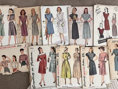 Amazing vintage sewing patterns