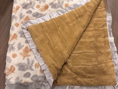 Beautiful Minky Couture Monster Size Blanket
