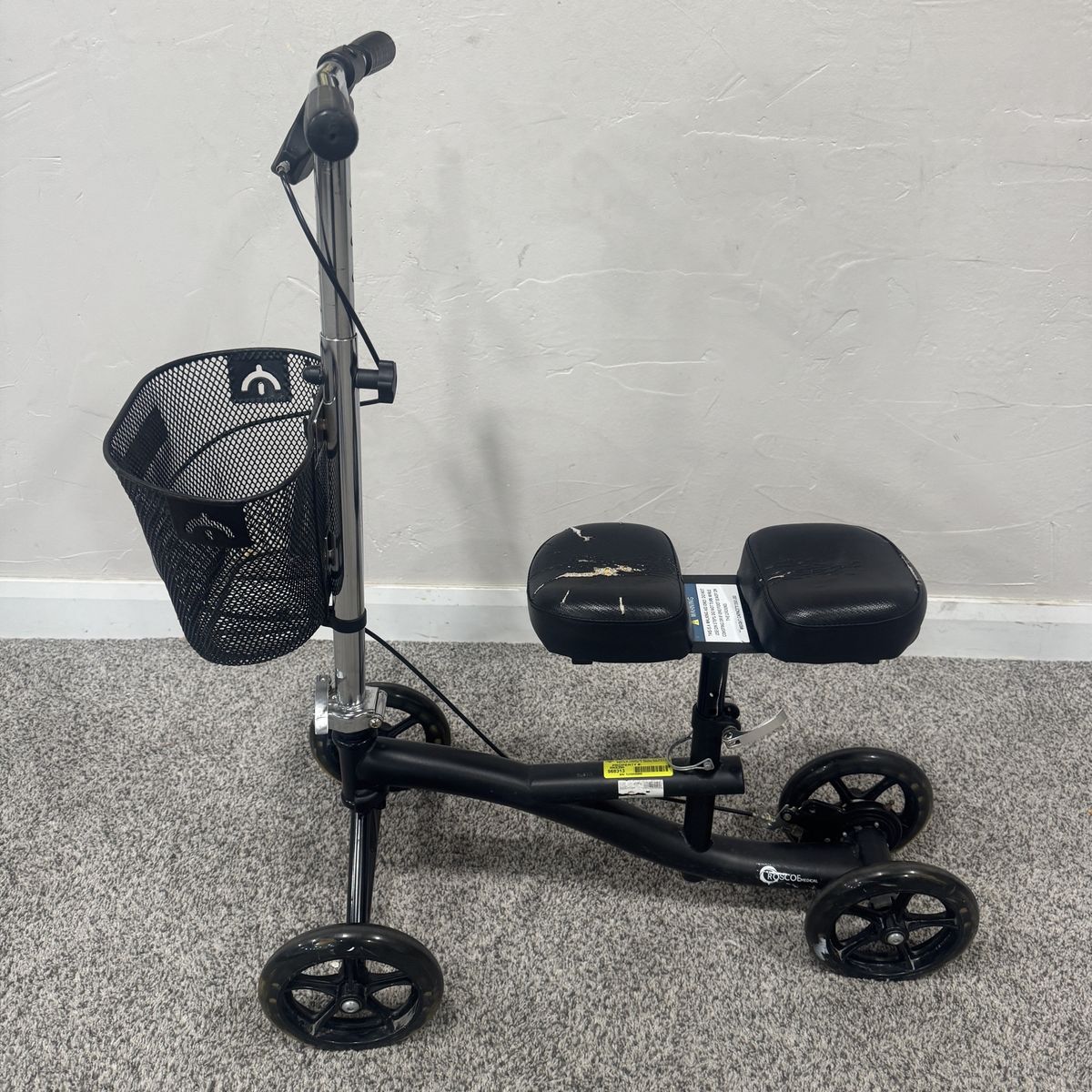 Knee Scooter Utility Basket Broken Ankle Leg