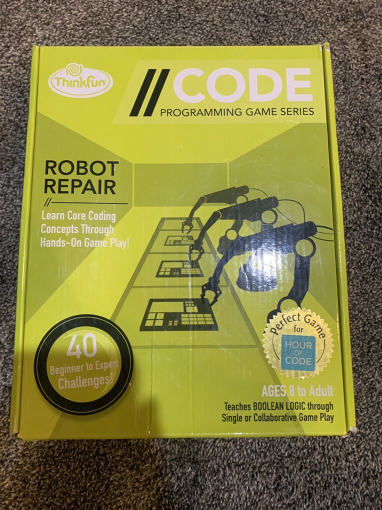 Code Robot Repair Board game
