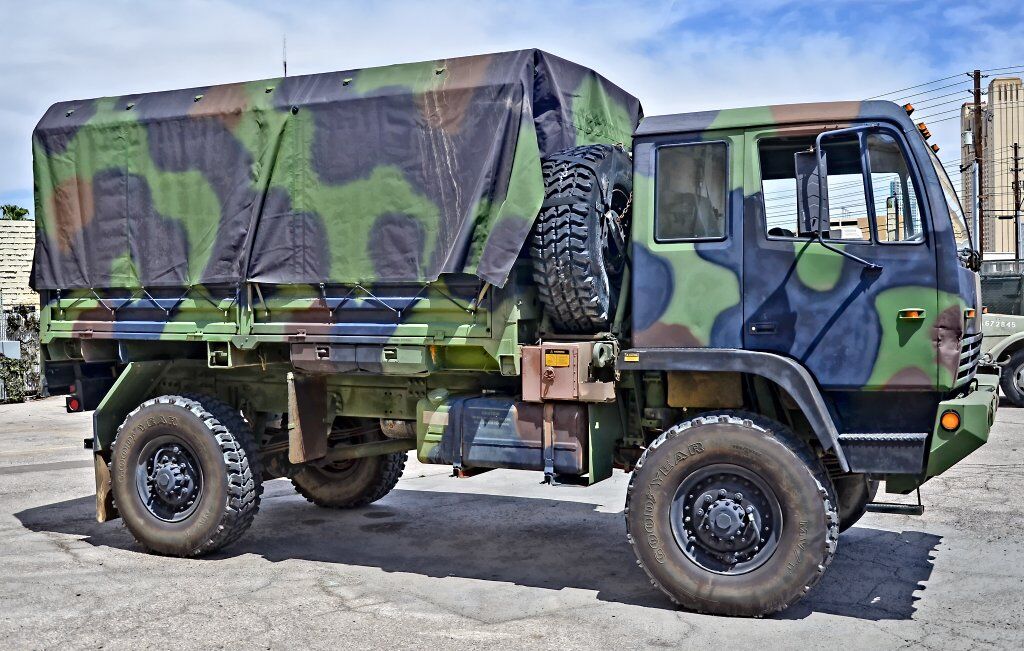 M1078 LMTV Military Truck Cargo Cover