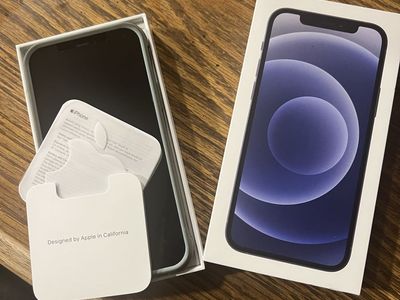 Unlocked iPhone 12 128GB With Box