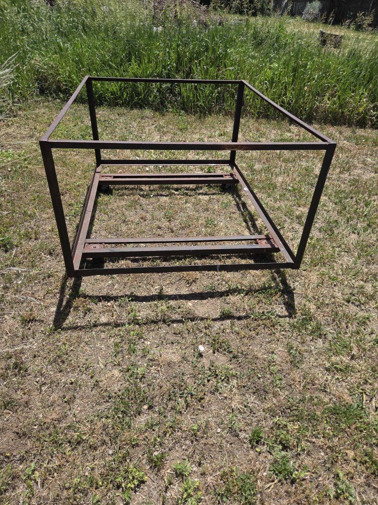 Truck Camper Metal Storage Rack