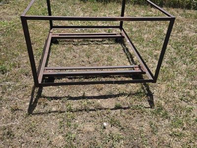 Truck Camper Metal Storage Rack