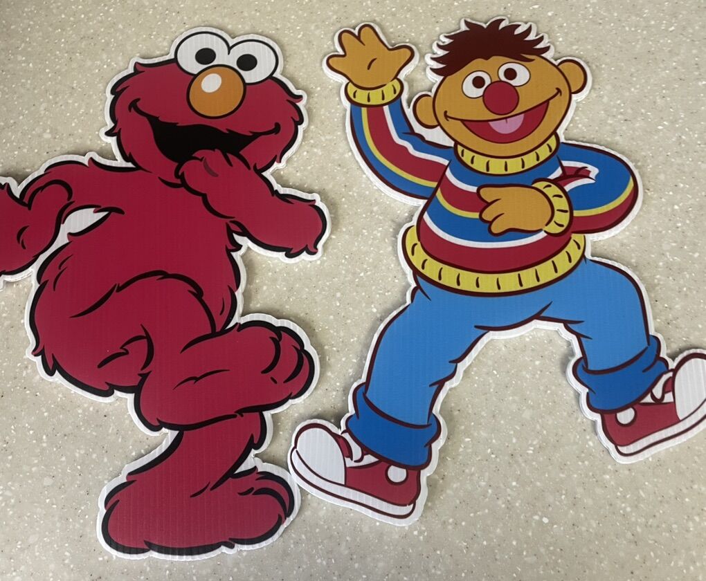 Sesame Street character Cutouts