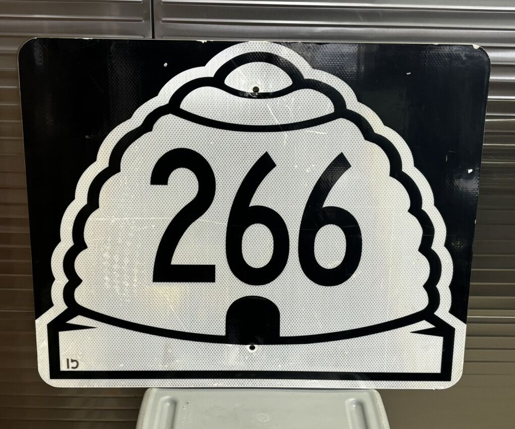 Utah State Route 266 Highway Sign 30x24