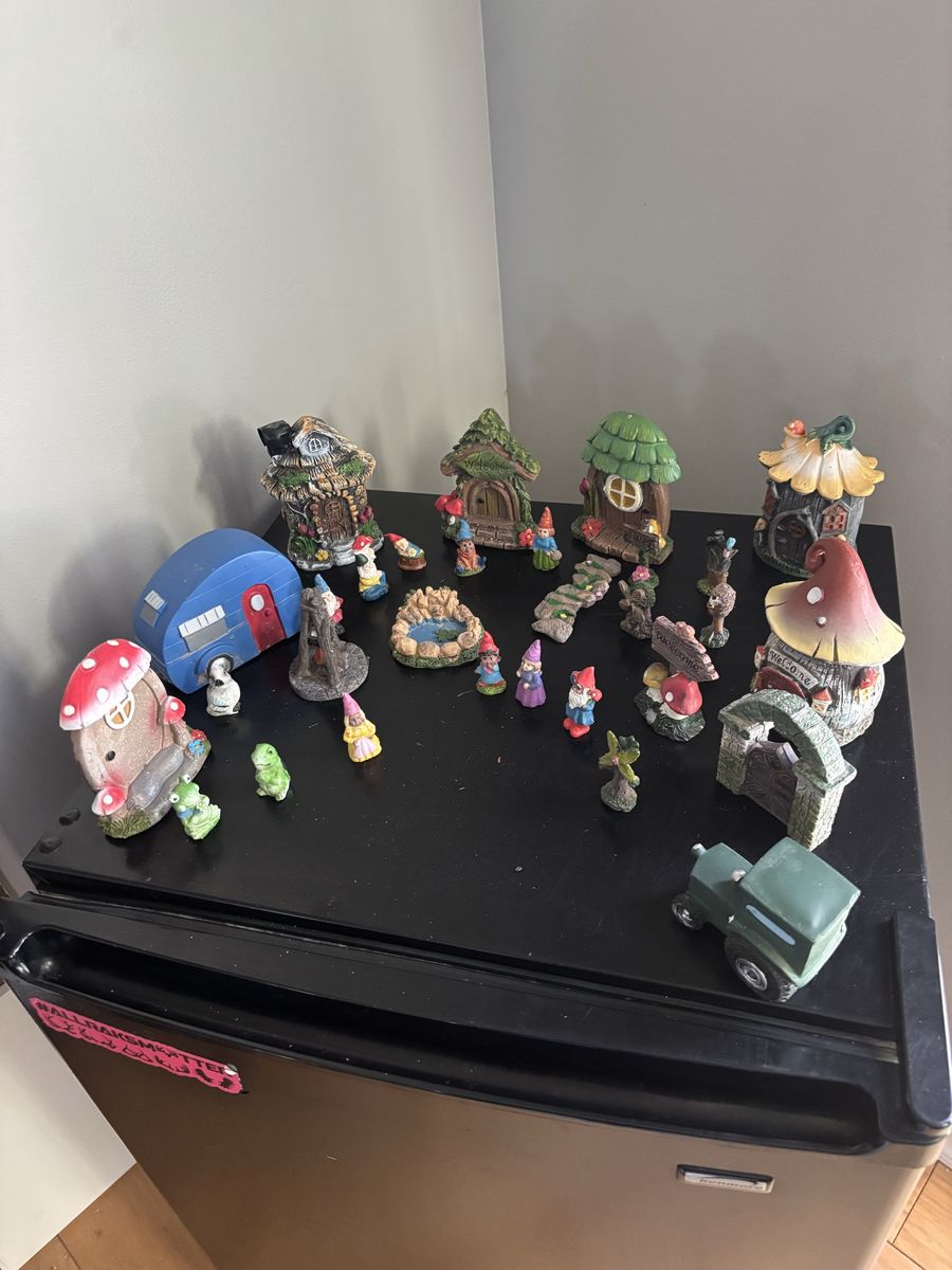 Gnome fairy garden items