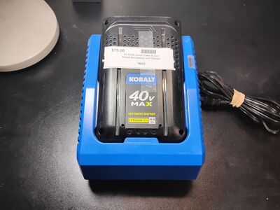 Kobalt 40V Battery and Charger