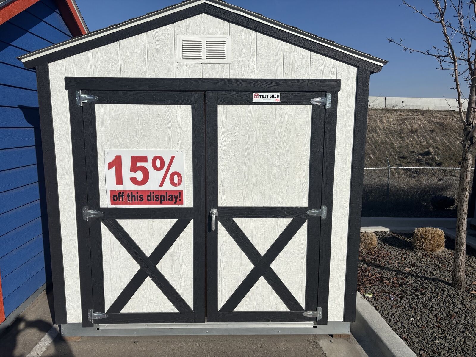 8x8 Display Shed for Sale  $3275