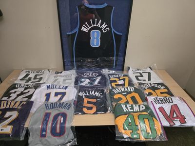Authentic Signed NBA/NFL Jerseys