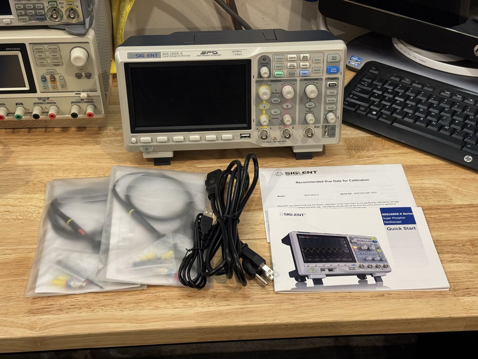 Siglent SDS 1202X-E Digital Storage Oscilloscope