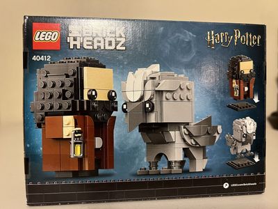LEGO BrickHeadz Harry Potter Hagrid & Buckbeak Set 40412 - 270 Pieces.