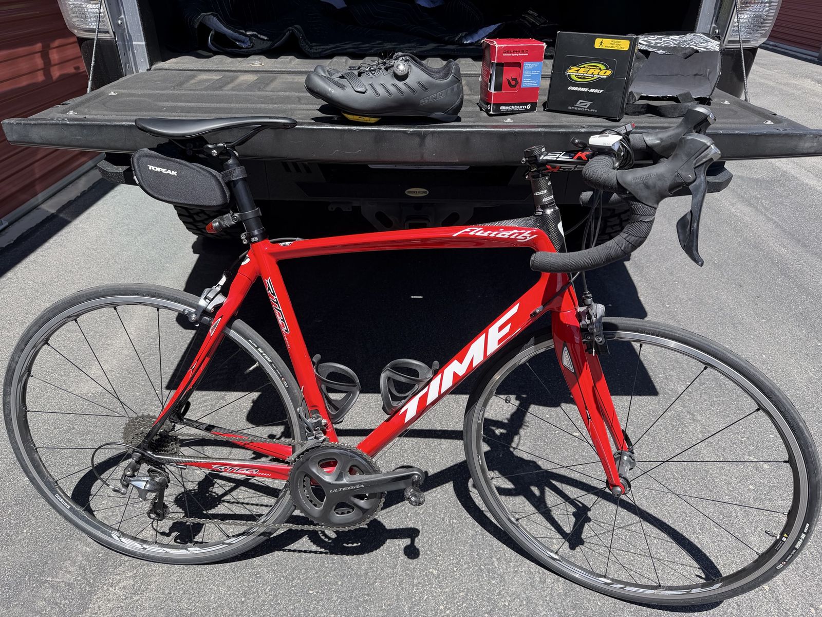 Large frame carbon frame Time Fluidity