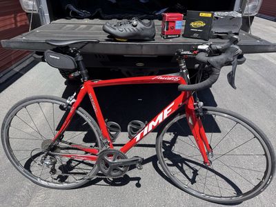 Large frame carbon frame Time Fluidity